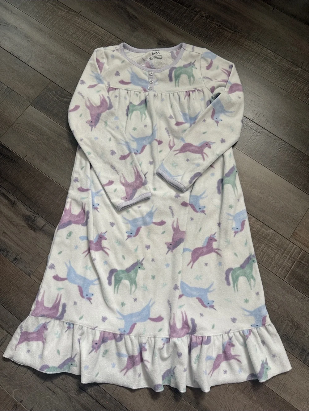 Carter's Unicorn & Pink Character Kids Pajama Set